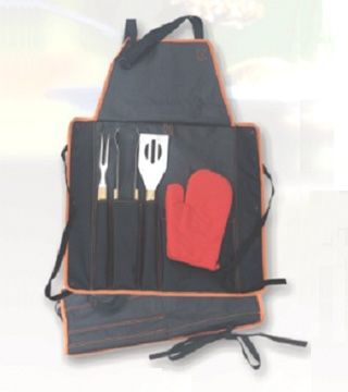 4pcs BBQ Tools Set with Canvas Bag/YB535