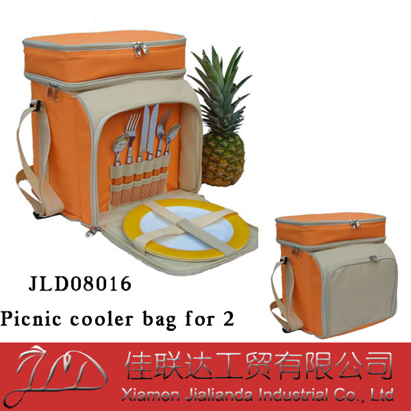 Picnic Cooler Bag for 2 Person, Picnic Carry Bag